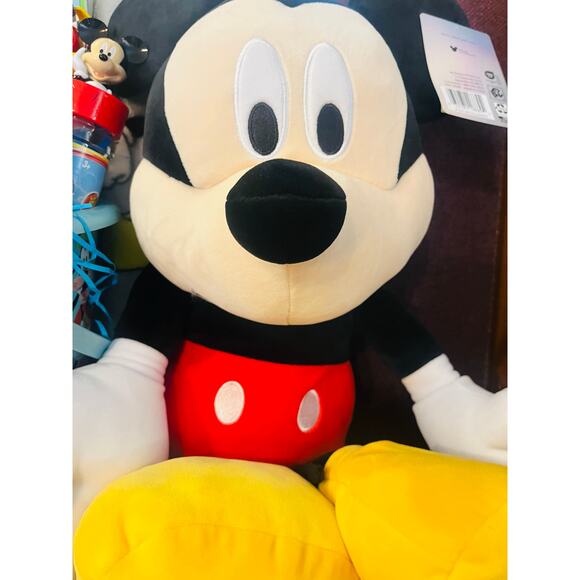Mickey Mouse giant Easter basket bundle 24 inch Mickey pillow buddy 50x70 Mickey - Picture 4 of 10